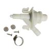 385311641 Water Valve Kit Plastic RV Toilet Valve Parts Water Valve Replacement for 300 310 320 Series Pedal Flush Toilets