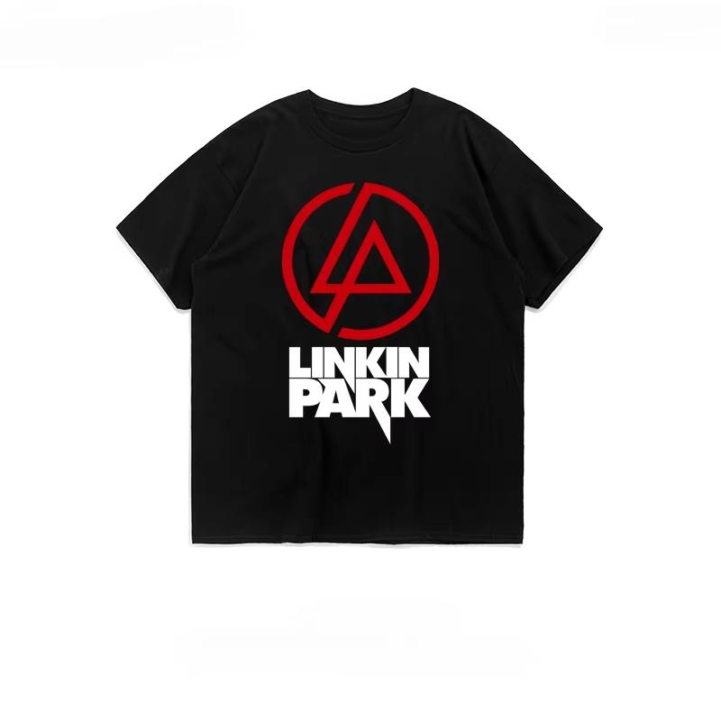 Rock Band Linkin Park Lincoln Union Park Mixed Theory Cotton Crewneck Short Sleeve Tshirt Women Summer High Quality Luxury Brand