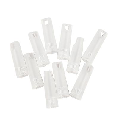 10Pcs Einweg Lanzette Stift Pin Kopf Abdeckung Stech Lanzette Gerät Stift Abdeckung Kappen
