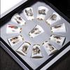 Chaxun Chinese Zodiac Jade Porcelain Teacup