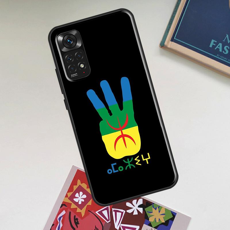 

Amazigh Symbol Berber Academy Case For Xiaomi Redmi Note 14 13 12 11 9 10 15 Pro Plus Redmi 15 15C 14C 13C 12C 10C Cover Redmi Note 15 5G