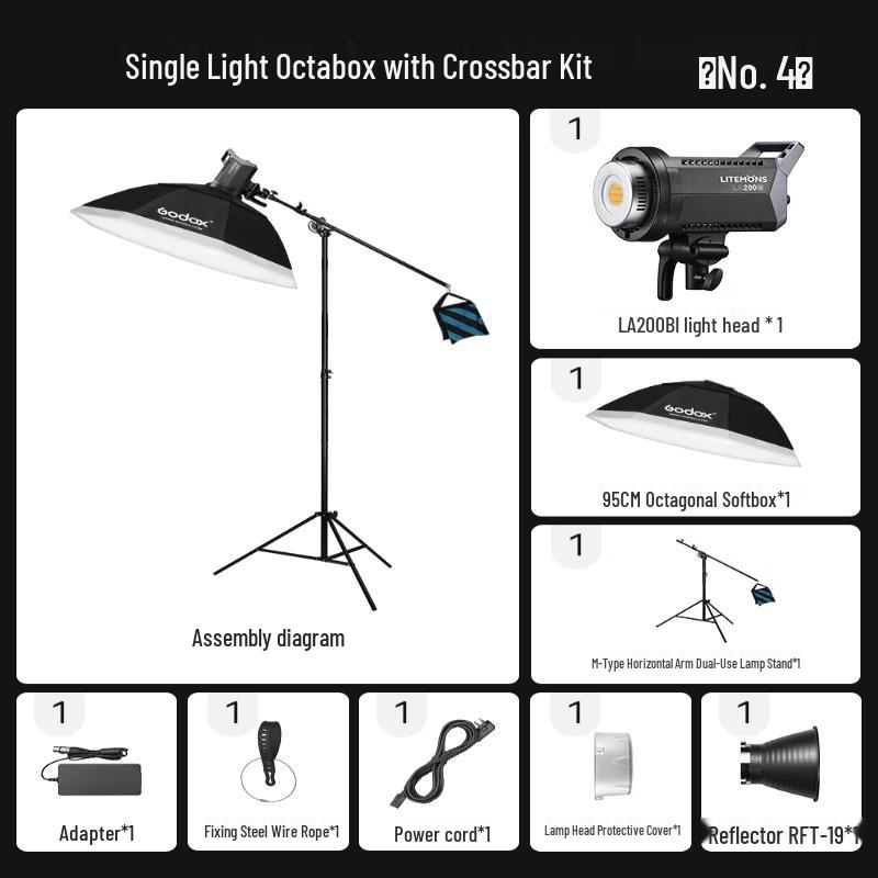 

Godox LA200Bl LED Video Light Kit