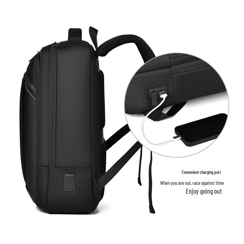 Lingjing Men's Business Laptop Backpack