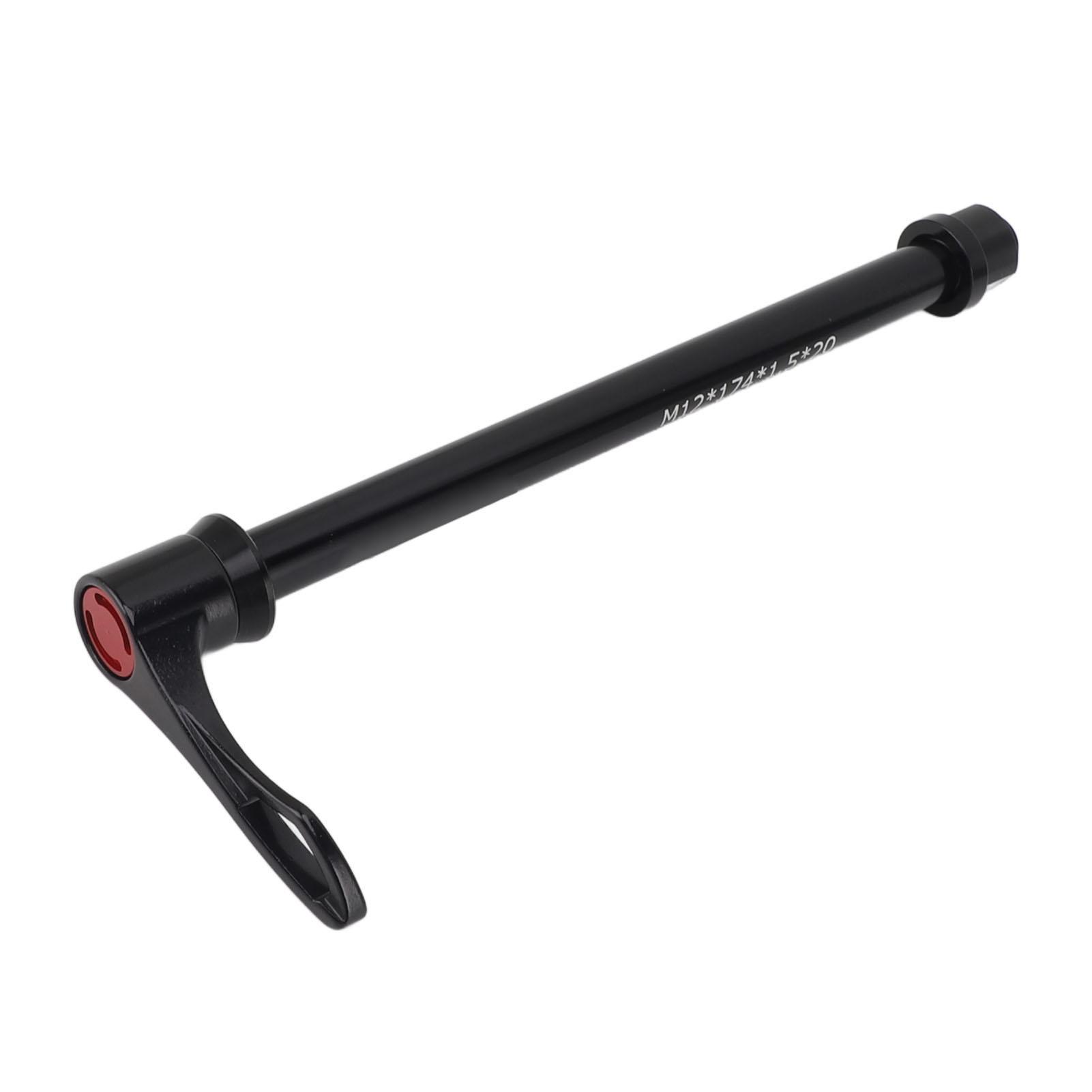 Bike Thru Axle 174mm Aluminum Alloy Quick Release Mountain Bike Hub Thru Axle Adapter for 12x142mm Frame