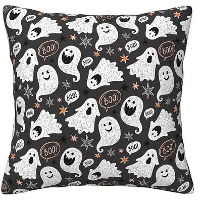 Halloween Pillowcases: Ghosts, Pumpkins, Spiders & More! Sofa Cushion Cover Holiday Party Decoration Gift