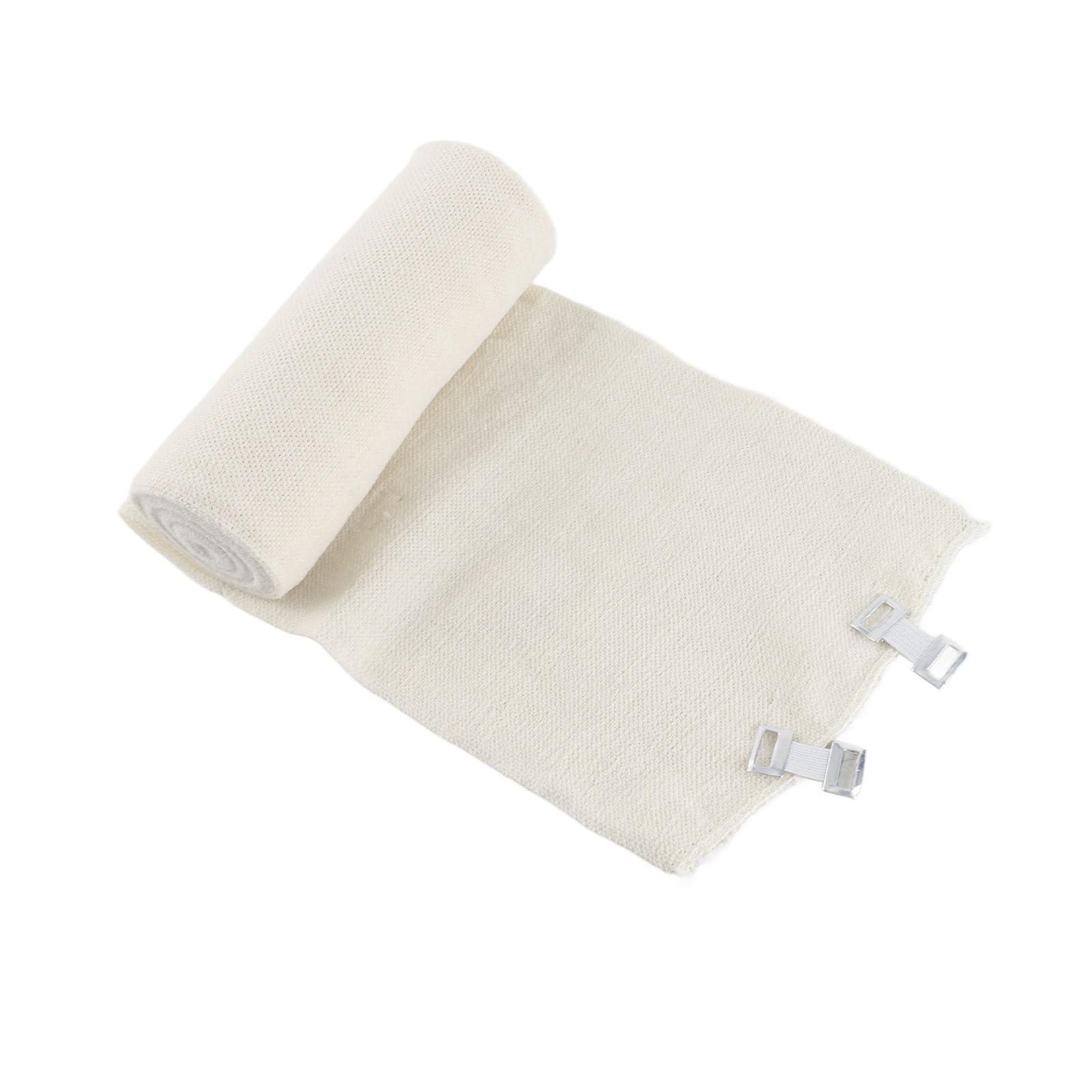 

Sports Elastic Tape Wrap Breathable Reusable Buckle Fixation Compression Tape 15cm Width