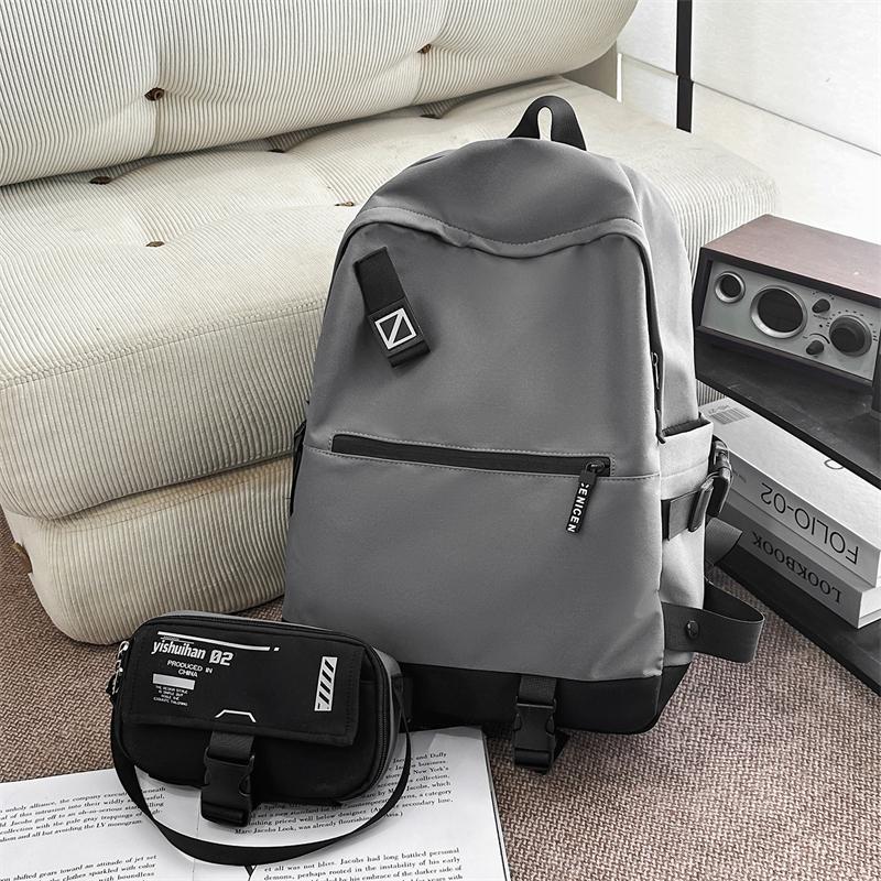 Großes Fassungsvermögen Schülerrucksack Unisex Rucksack Leichter Wasserdichter Rucksack