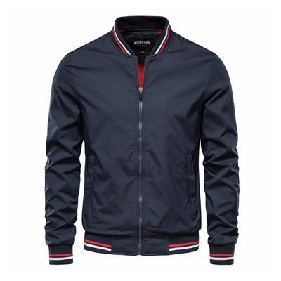 Men's Trendy Spring and Autumn Jacket: European and American Casual Thin-Style Fashion Coat