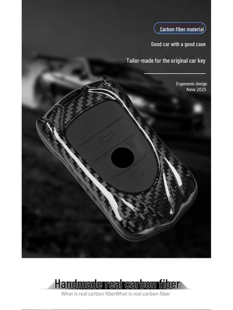 Echte Kohlefaser-Schlüsselschale für BMW Blade X7/X6/X5/X3 von T-Carbon