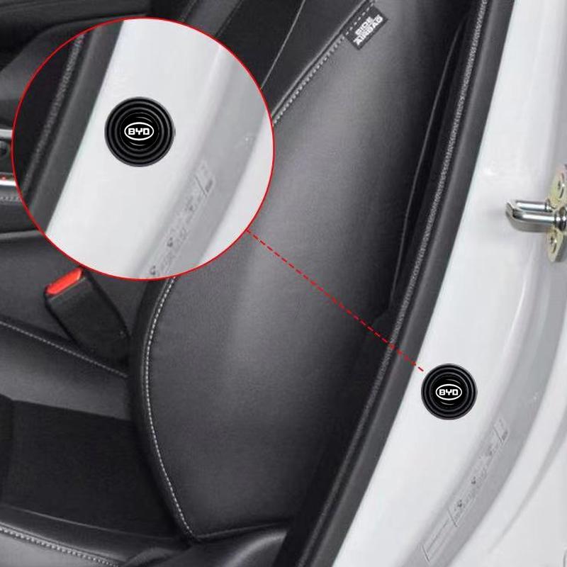 10Pcs Car Sound Insulation Pad Car Door Shock Absorbing Gasket For BYD F3 E6 Yuan Plus Atto F0 G3 I3 Ea1 Song Max Tang Dmi 2din