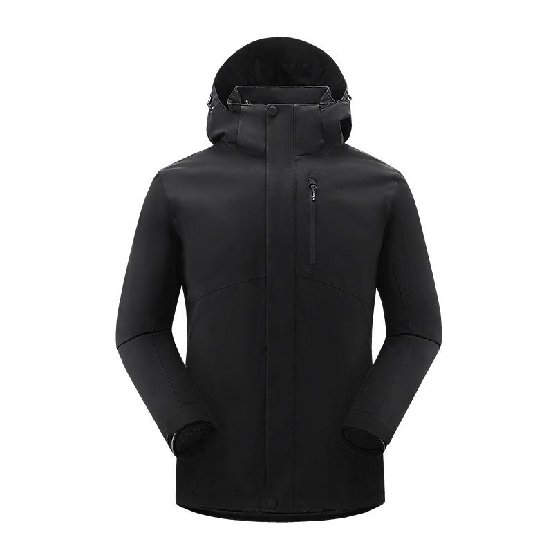 Couple Jacket Down Jacket Women's 25 New Windproof Three-in-one Removable Liner Tooling Jacket