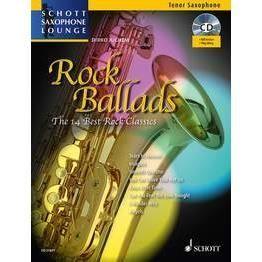 Rock Ballads - The 14 Best Rock Classics, De Dirko Juchem - Recueil + CD Pour Saxophone