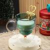 Shangqi Christmas Star Wish Double Wall Glass Mug