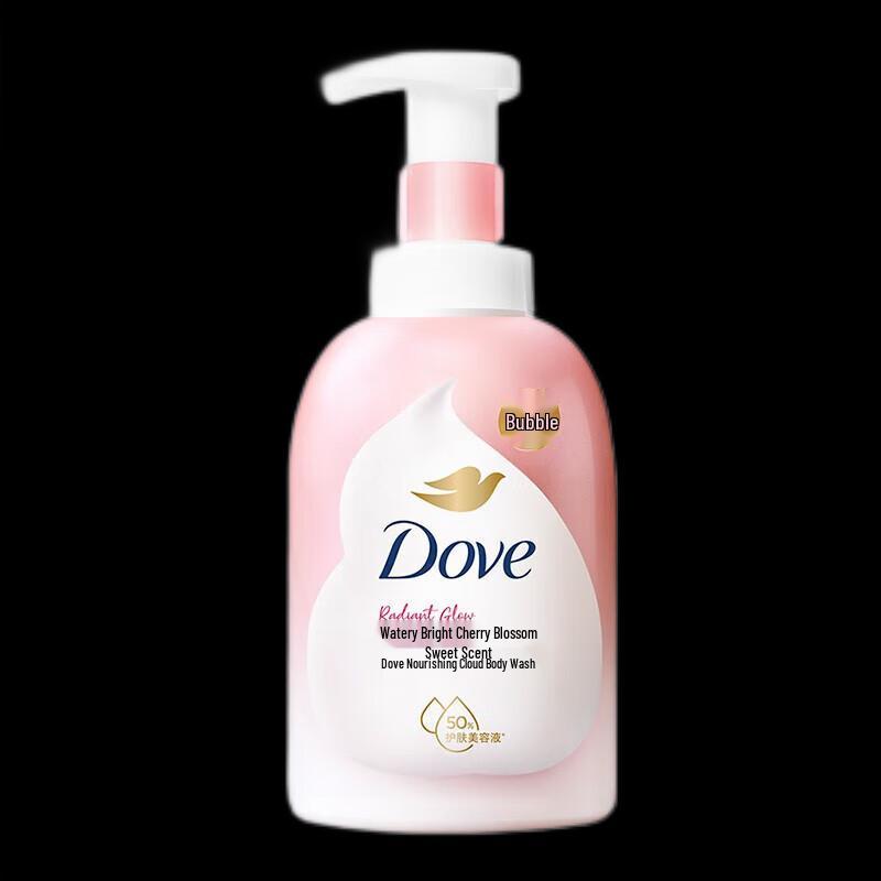 DOVE Cherry Blossom Moisturizing Shower Foam Set