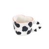 JUSTINLAU Ceramic Mug Valentine's Day Gifts Breakfast Coffee Milk Oat Cup Creative Couple Cup with Handle Home/Office Water Cups
