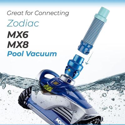 Adaptador de Manguera para Aspiradora de Piscina de Repuesto para Limpiafondos Zodiac Mx6 Mx8 Adaptador de Succión para Piscina Adaptador de Manguera