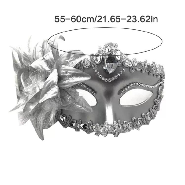 Maskenball Maske Glitzer Venezianische Maske Mardi Gras Maske für Halloween Maskenball Party Kostüm Halbgesichtsmaske Augenmaske
