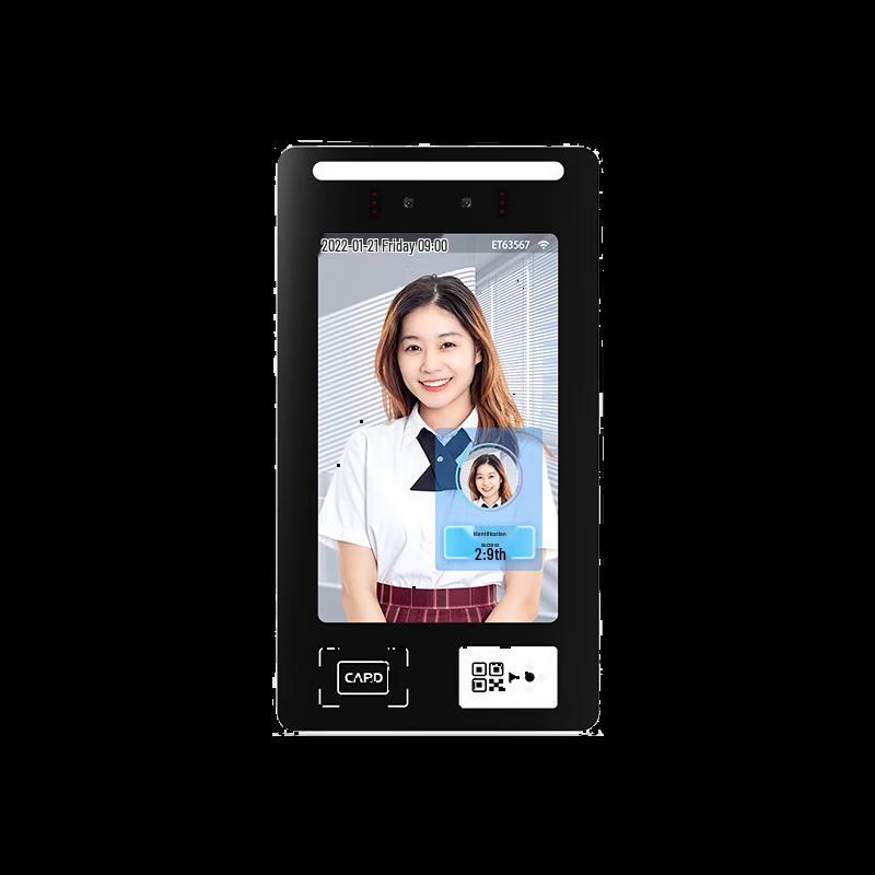 Smart Face Recognition Attendance & Access Control System CN plug (adapter included)
