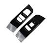 2pcs Car Door Armrest Panel Handle Holder Window Switch Button Panel Cover Trims For Dodge Challenger 2015-