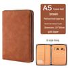 Custom Business Notebook with Zipper Bag - Multifunctional A6/B5 Notepad & Manager Folder