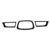 3 PCS Front Grille Overlay Cover Decorative Front Grille Surround Trim Replacement for       9th Generation 2006-2007