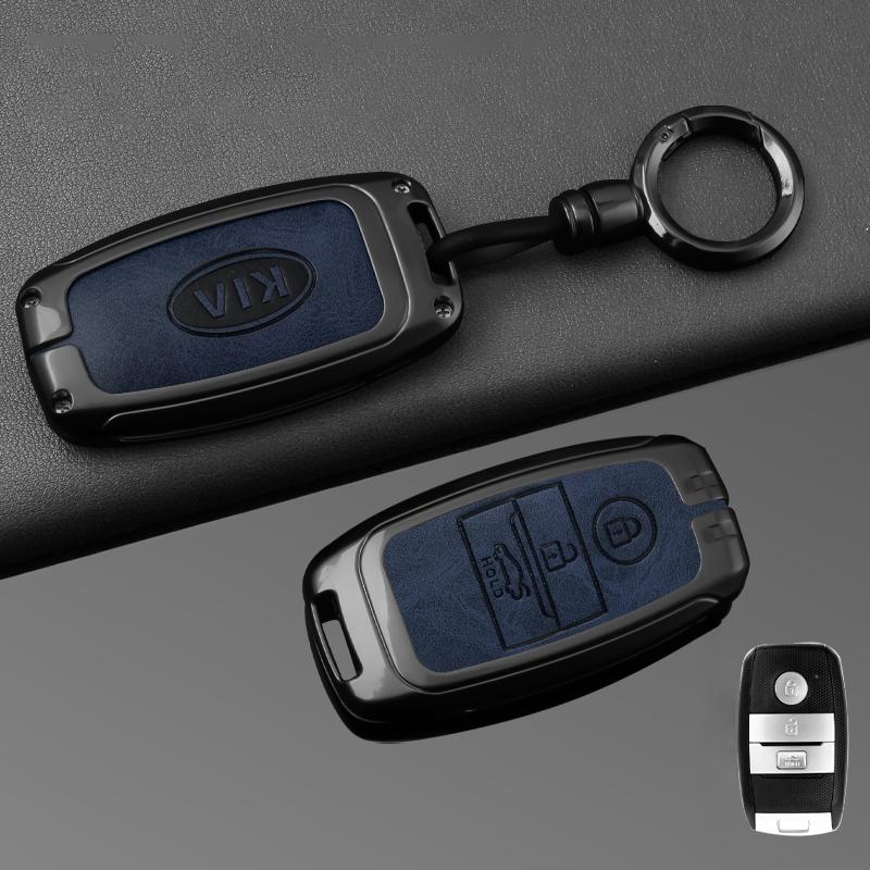 Leather Car t29 Smart Remote Key Case Cover Shell Holder For KIA Sportage Cerato Optima K2 K3 K4 K5 RIO Picanto Soul Sorento Sedona