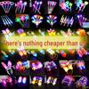 Magic Light-Up Concert Glow Sticks: Fairy Flashing Star Props