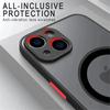 New Matte Armor Magnetic Wireless Charge Clear Case For iPhone 16 15 14 13 11 12 Pro Max Mini 14 Plus XS Max XR X Magsafe Cover