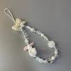 Cute Bowknot Short Phone Lanyard for Women and Girls