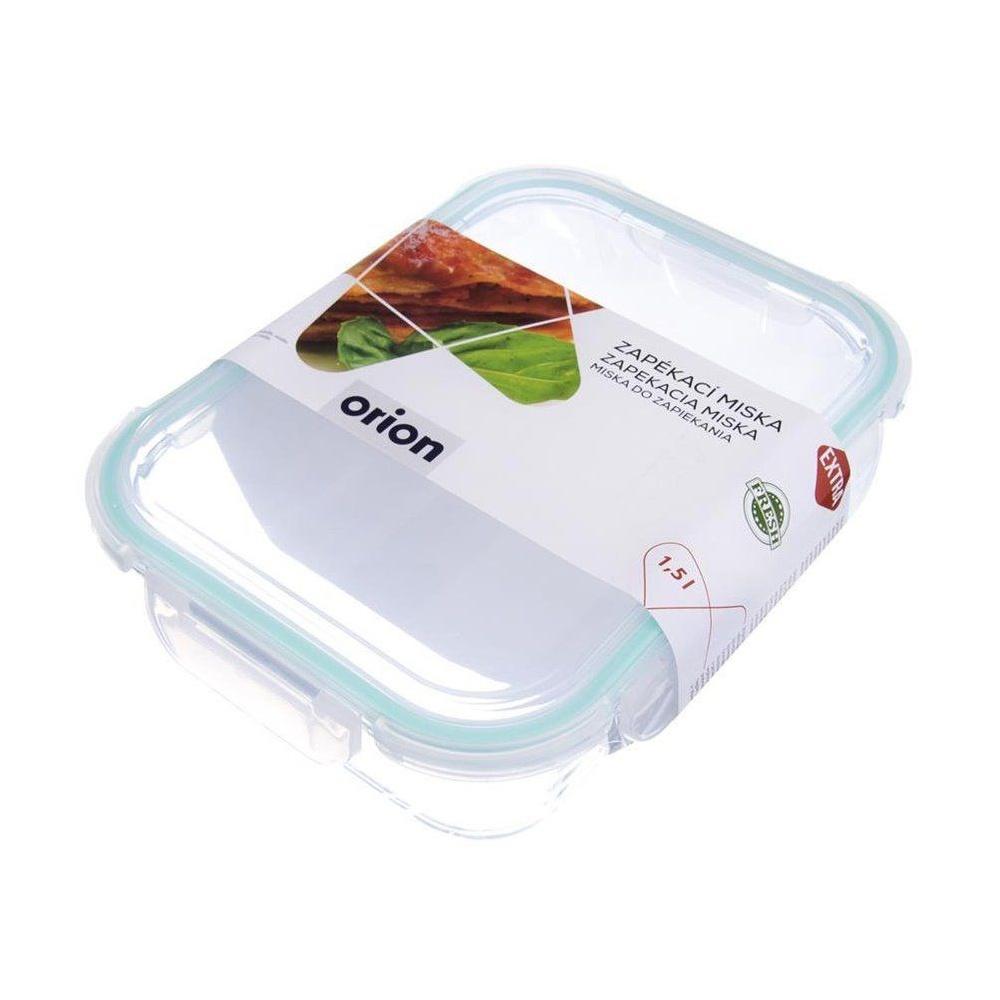 Glass Food Container with Lid and Seal, Ovenproof Dish, 1.5 L