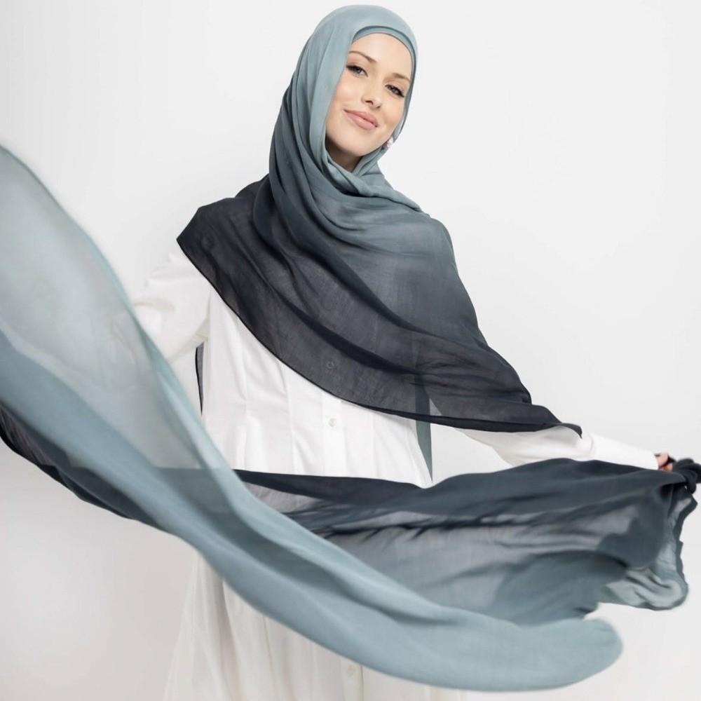 Long Hijab Scarf Bandana Wraps Shawl Luxury Headscarf  Beach