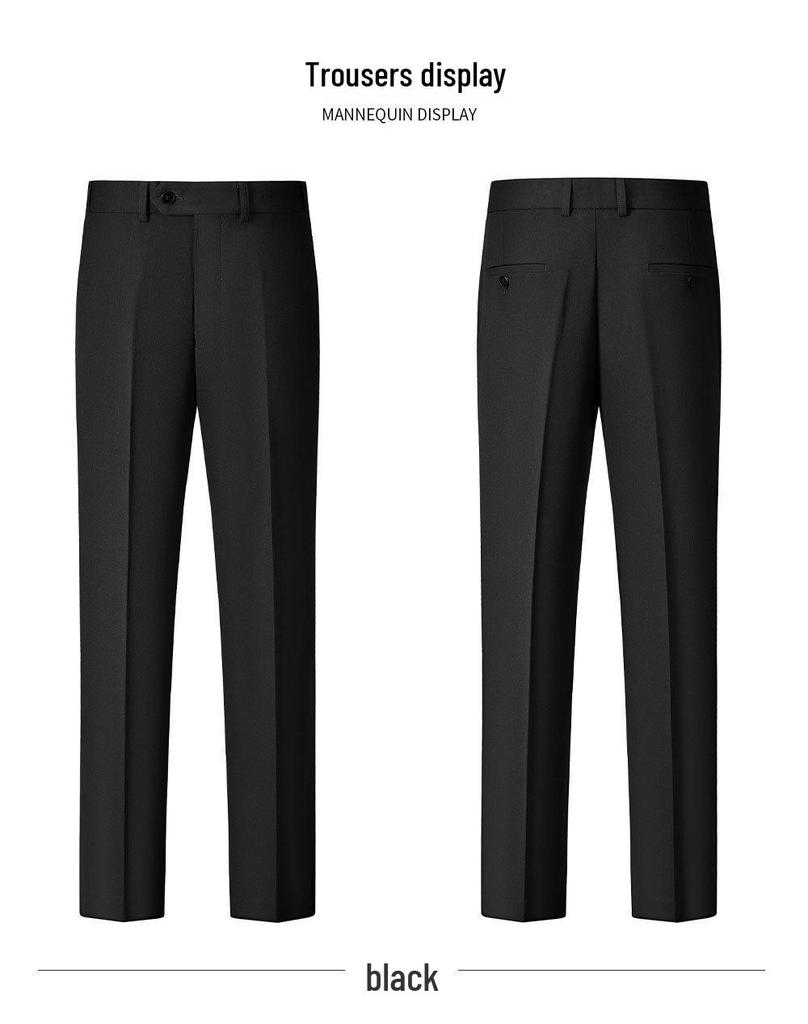 Tashiduo Formal Wear Double-Breasted Tencel Wool Men's Three-Piece Wedding Suit