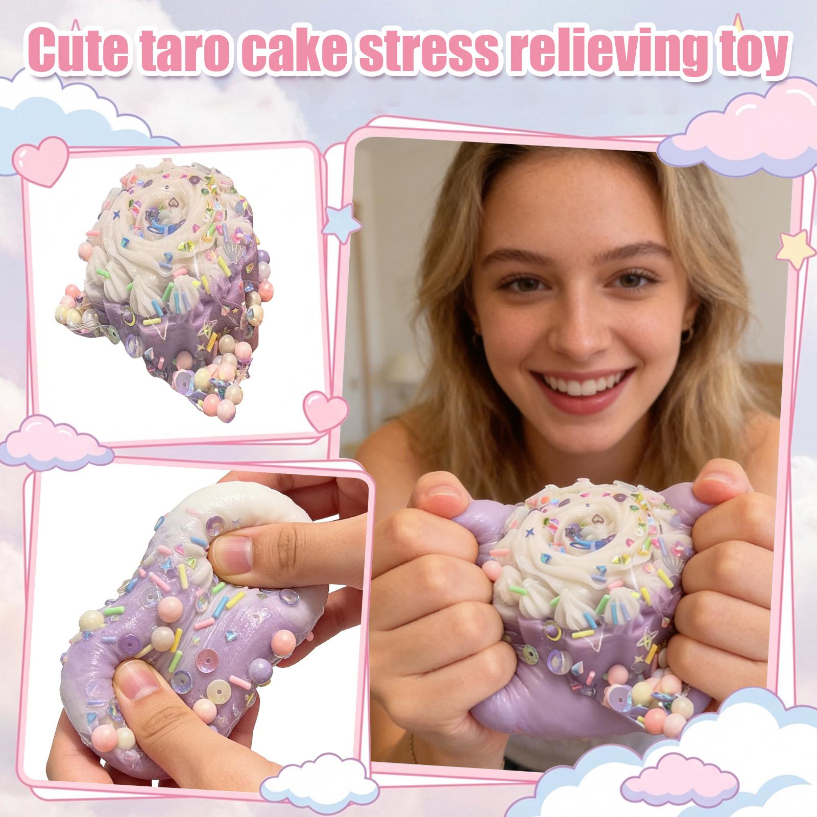 

Yolk-shaped Rice Ball -toy, Egg-shaped Viral Imitation -oy, TPR Stress-relief Toy One Size чорний