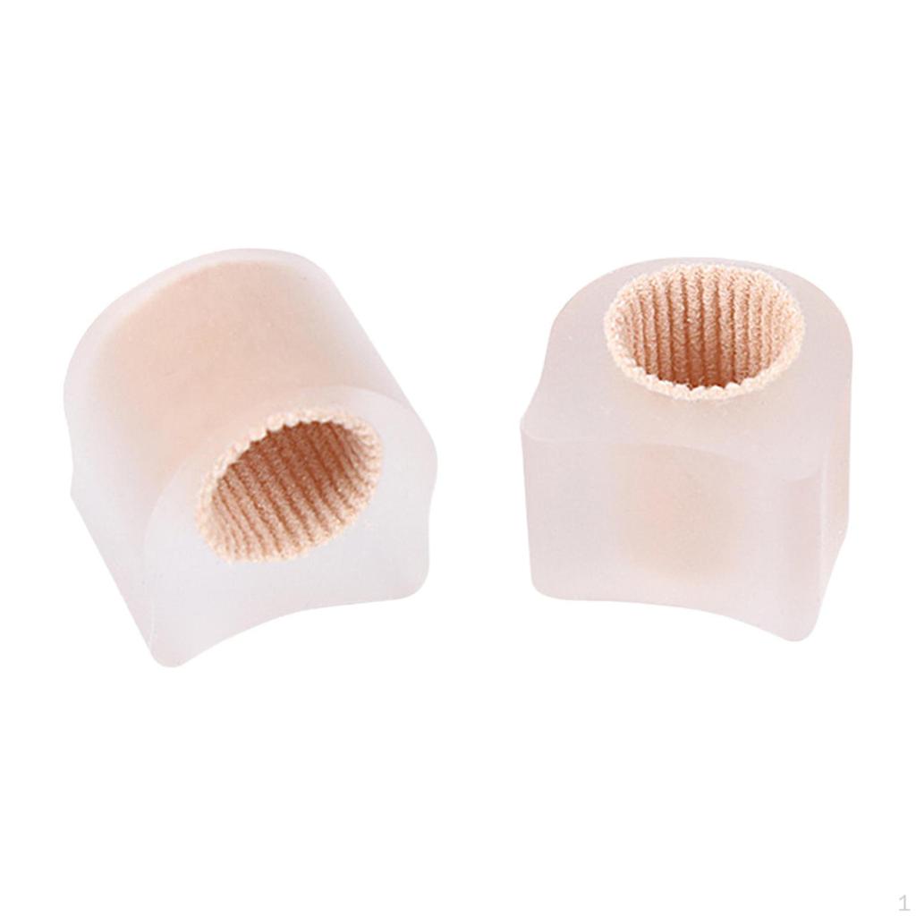Set of 2Pcs Toe Separator Bunion Corrector Unisex Wear for Men and Women