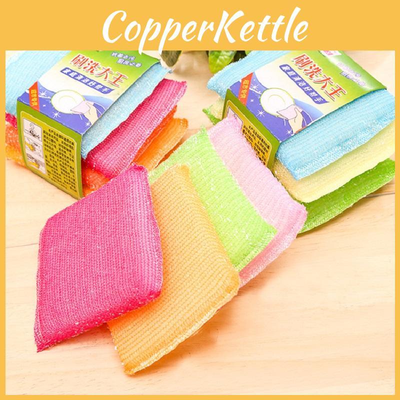 Versatile Dishwashing Brush For Effortless Cleaning With Soft Scouring Pad Design