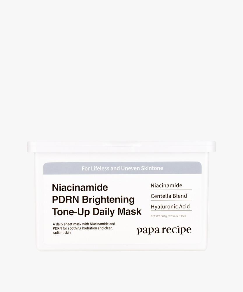PAPA RECIPE Niacinamide PDRN Bright Tone-Up Daily Mask 30 Sheets