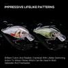 4.5cm 6g Mini Minnow Wobblers Crank Fishing Lure Artificial Minnow Jerkbait Floating Hrad Lure For Trout Fishing Bait