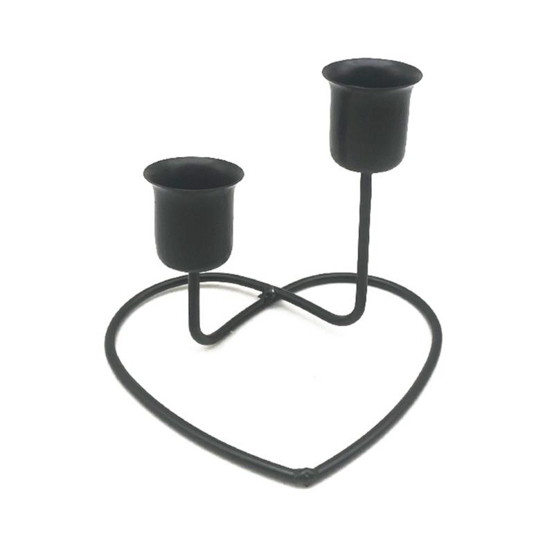 

Heart shaped Candlestick Candle Holder Perfect Gift For Holiday Birthday Candle Holder Elegant 1
