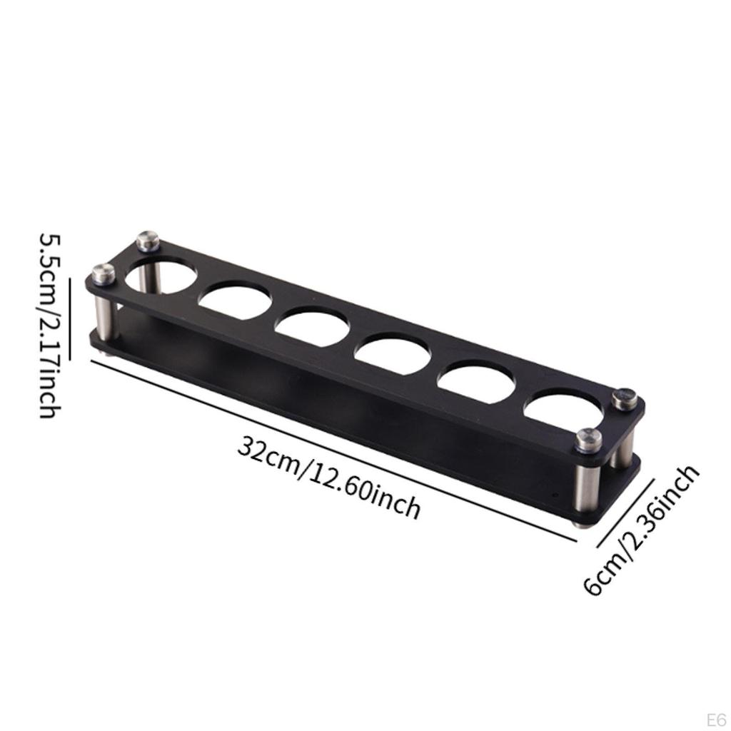 Glass Holder Snack Tray Acrylic Bartender Tool Cup Rack