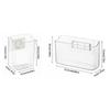 Wall Mounted Water Heater Accessories Acrylic Material Square Shape Water Collection Box Collection Box Transparent Design