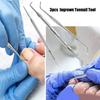 3pcs Upgraded Ingrown Toenail Tool Double Ended Design Ingrown Toenail File and Lifters Ingrown Toenail Removal Kit Professional