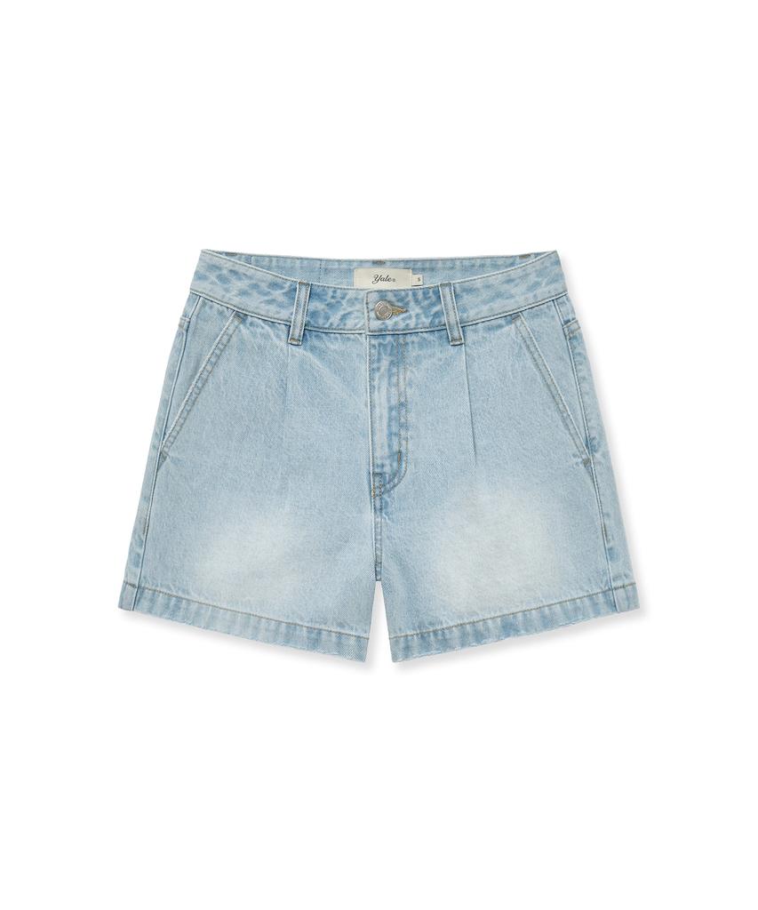 YALE Women'S Denim Shorts_Light Blue