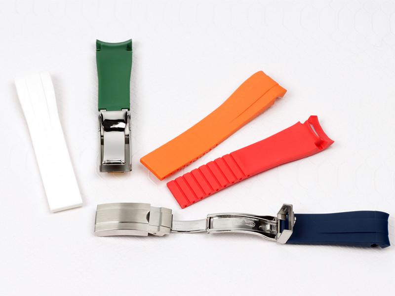 2 Cinturini In Silicone Per Orologi 22 Mm – Gomma Morbida Con Rilascio Rapido, Impermeabili, Fibbia In Metallo, Uomo/donna - 2