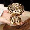 Copper Lotus Purecopper Zen Chinese Incense Burner Pure Copper Antique Old Treasure Lotus Lamp Sandalwood Incense Burner Incense