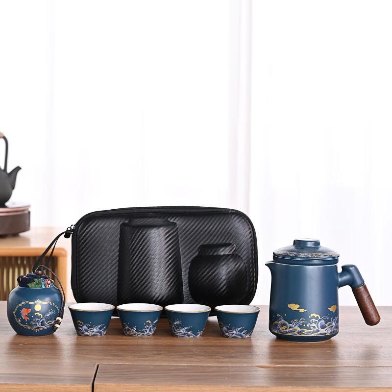 

Chinese Ceramic Travel Tea Set