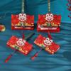 Fodable Folding Red Envelope DIY Packing 2025 Red Envelope Bag  Spring Festival