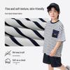 Boys' Striped Cloud Cotton Short Sleeve T-Shirt