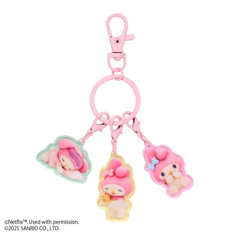 Sanrio My Melody Acrylic Key Chain ( Netflix Original Anime My Melody & Kuromi )