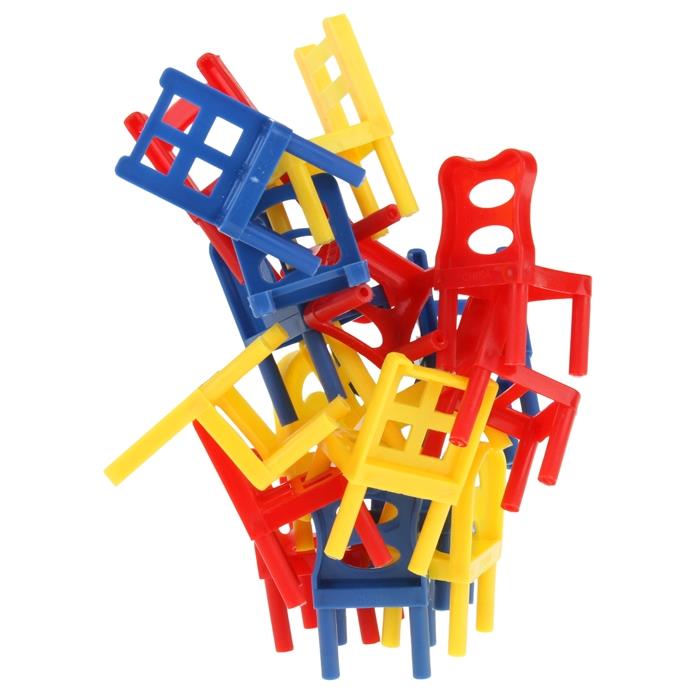 Falling Chairs Skill Game Chair Fight for the Stools 3 Colors