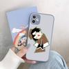 Anime Bungou Stray Dogs Phone Case for iPhone 14 11 12 13 Mini Pro Max 8 7 Plus X XR XS MAX Translucent Matte Cover